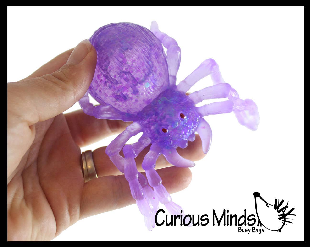 Single Sugar Ball Spider Squishy Stress Ball