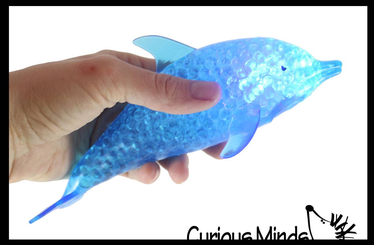 Dolphin Water Bead Filled Squeeze Stress Ball  
