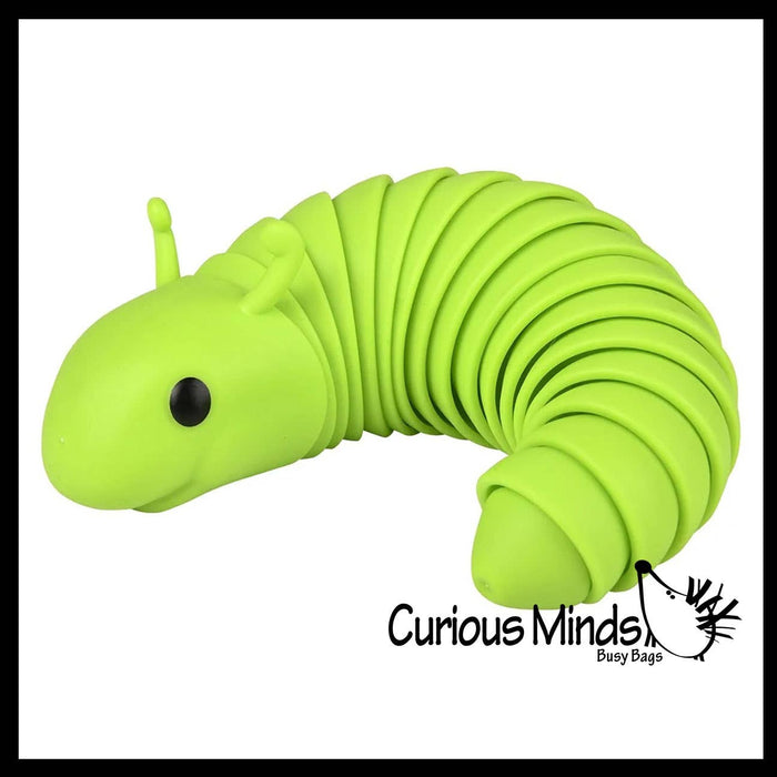 Single Fidget Caterpillar -Large Articulated Jointed Moving Slug