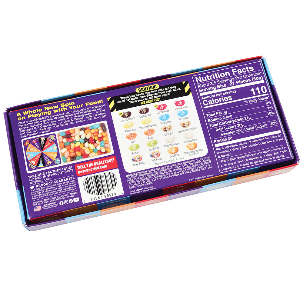 Beanboozled Jelly Beans Roulette Game with Spinner 3.57 oz Candy