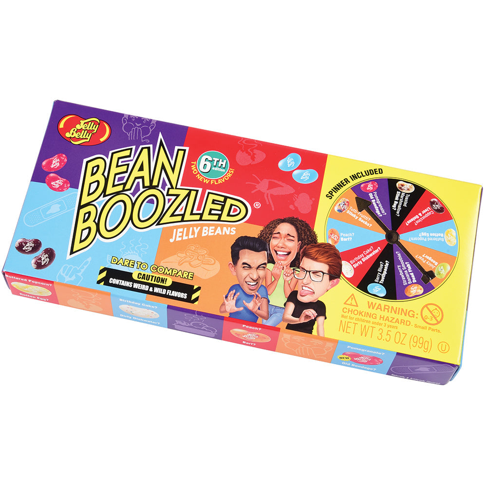 Beanboozled Jelly Beans Roulette Game with Spinner 3.57 oz Candy