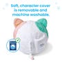 hand2mind BubblePlush Yoga Ball Buddy Cat