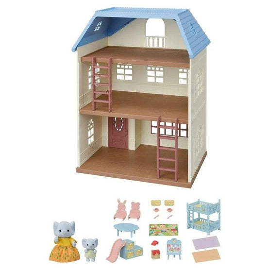 Calico Critter Sky Blue Terrace Gift Set