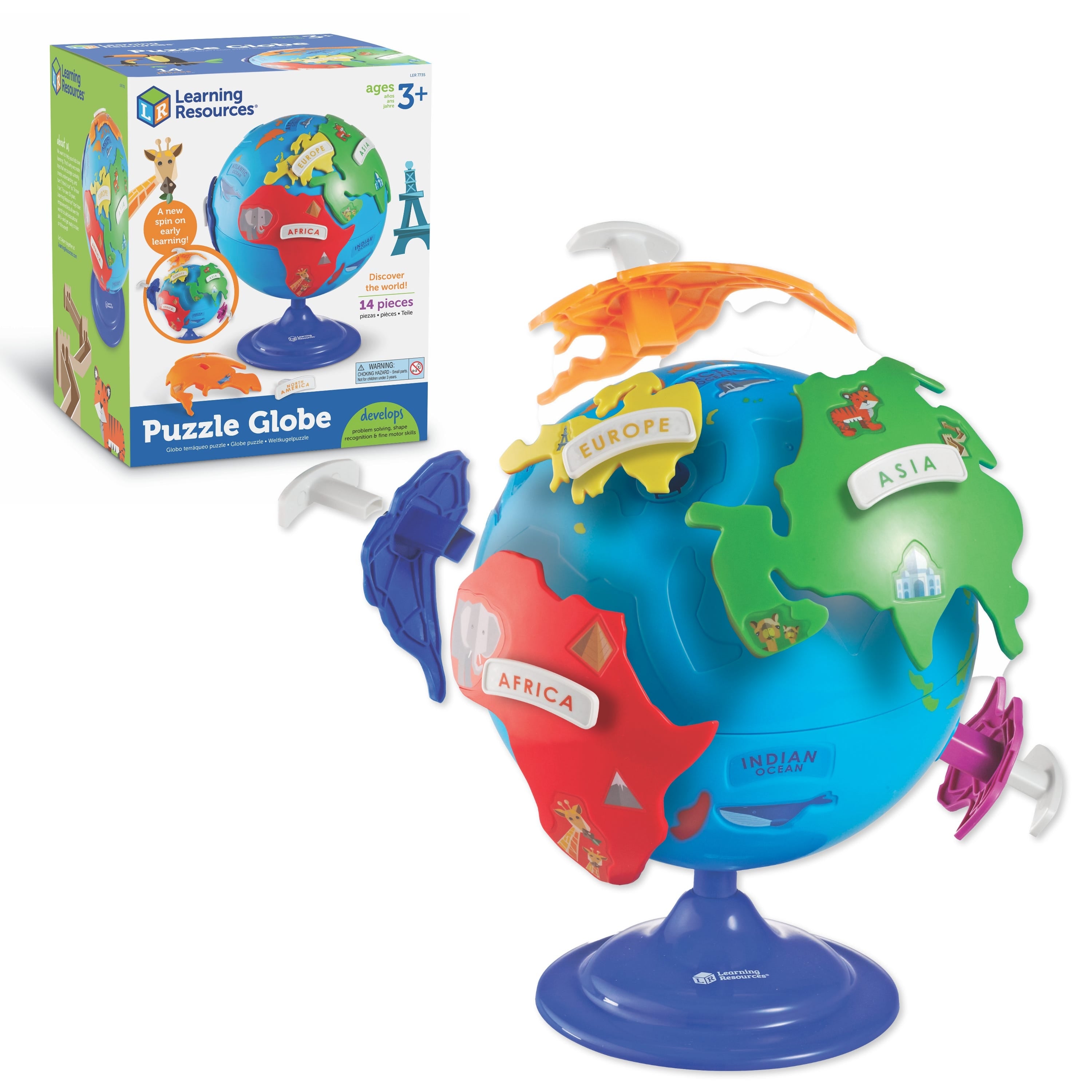 Puzzle Globe By Learning Resources