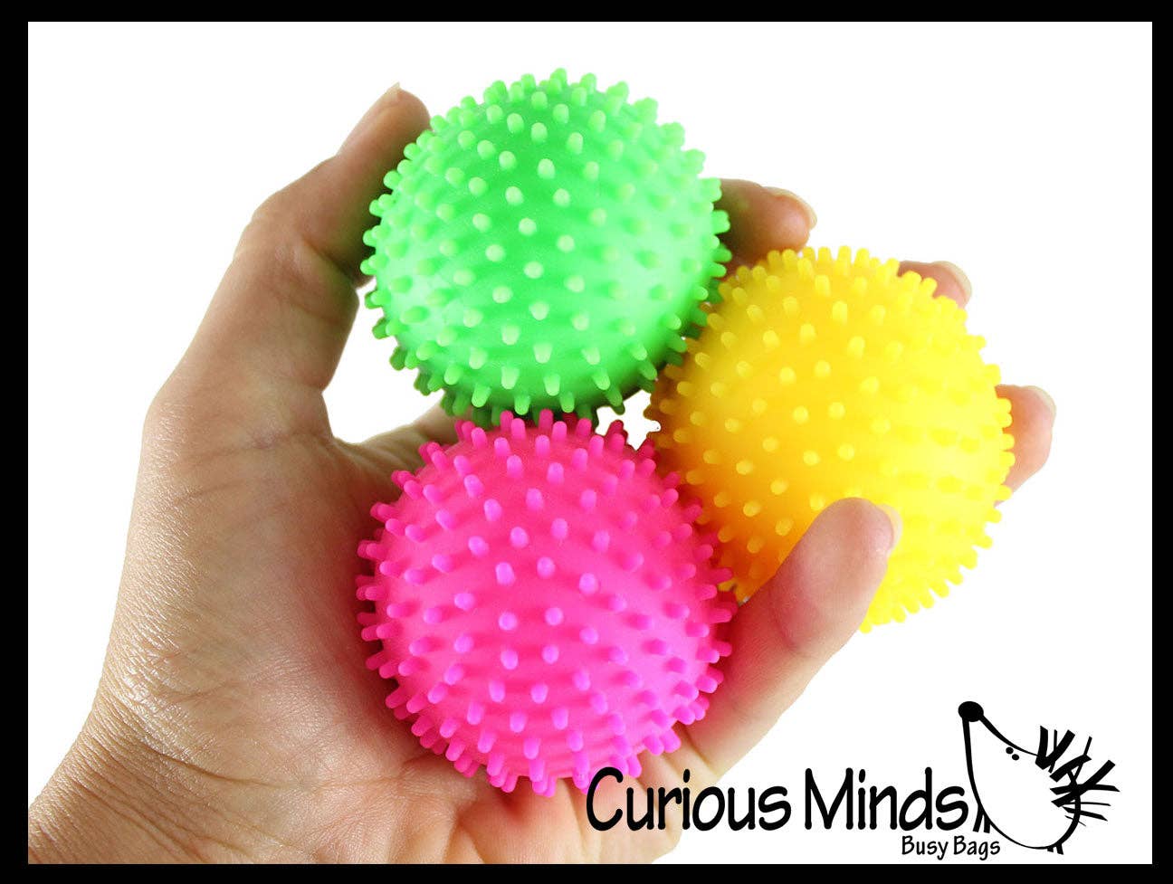 Single Spiky Bumpy Soft Doh Filled 1.7
