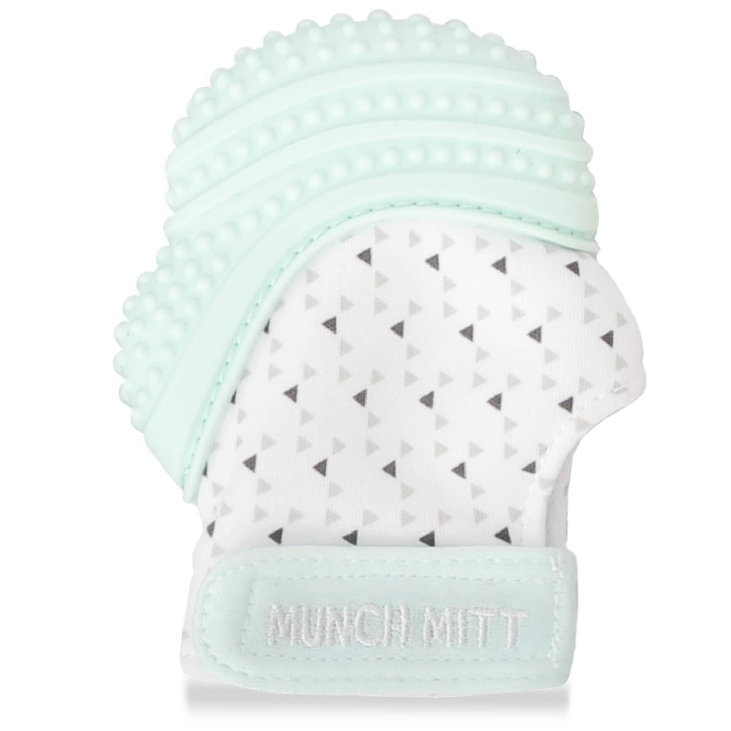 Malarkey Kids Munch Mitt Silicone Teething Glove Textured Mint