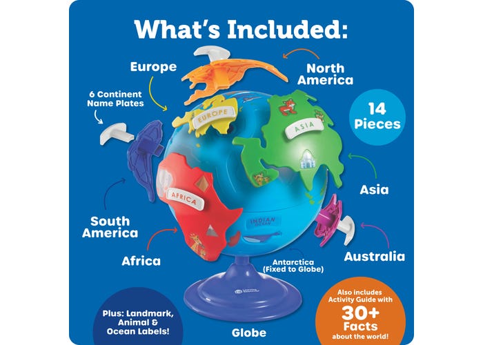 Puzzle Globe By Learning Resources