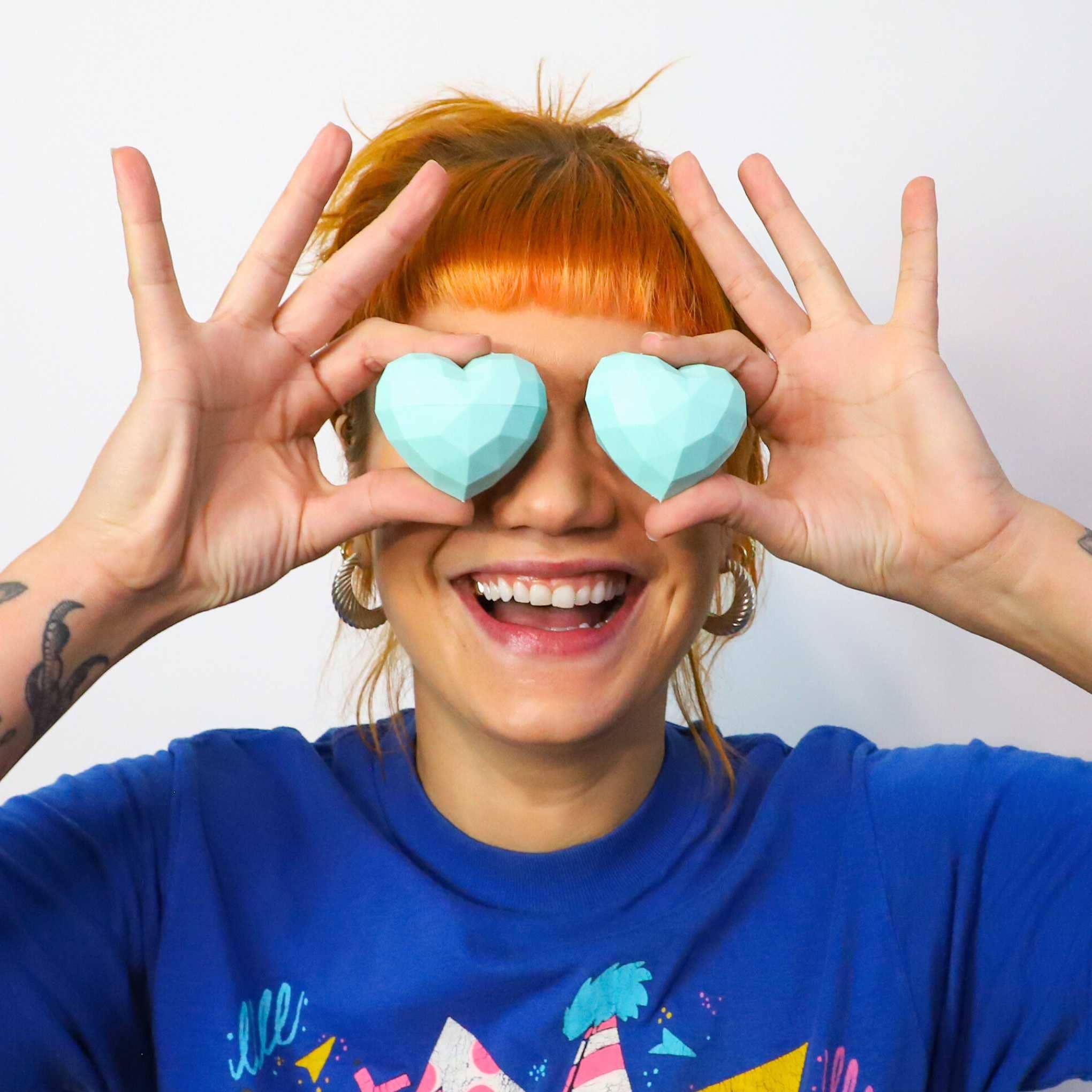 REBELS 2 Pack Heart Lip Balm 100% Natural