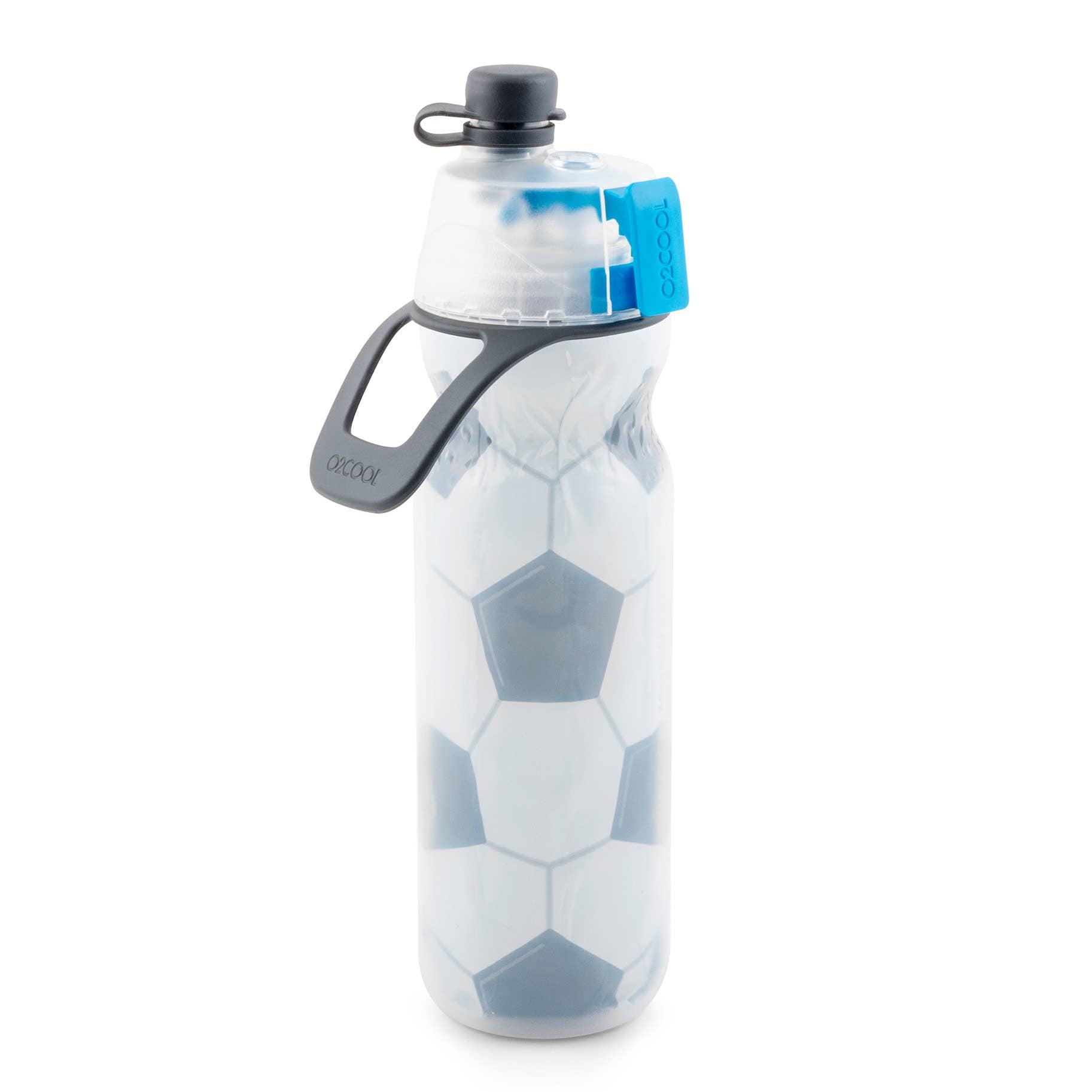 O2COOL Mist 'N Sip 20 oz Bottle Soccerball