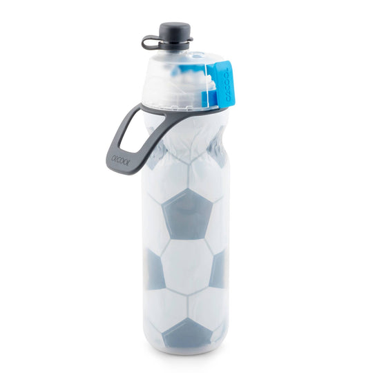 O2COOL Mist 'N Sip 20 oz Bottle Soccerball