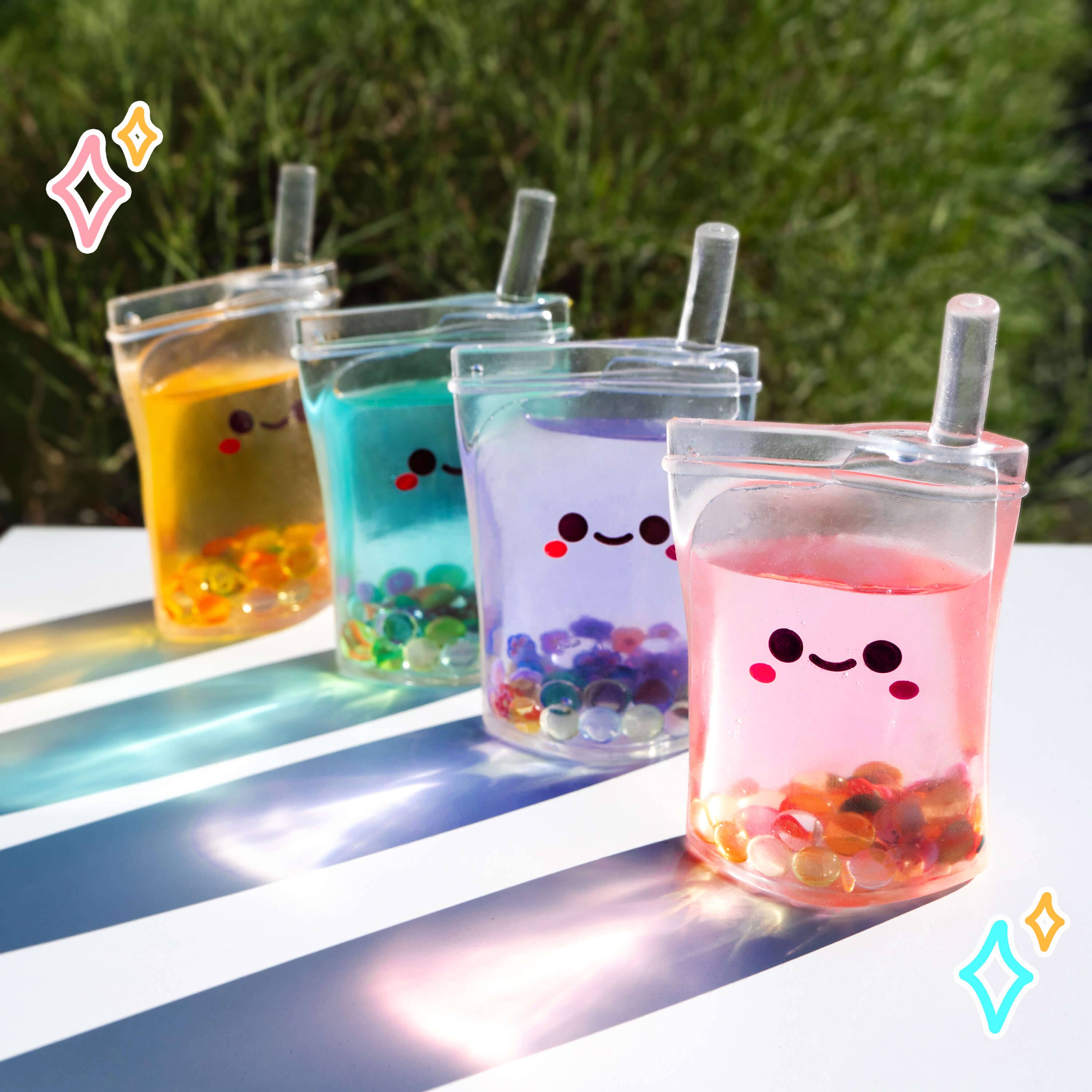 Kawaiian Sun Fruit Juice Sensory Toy