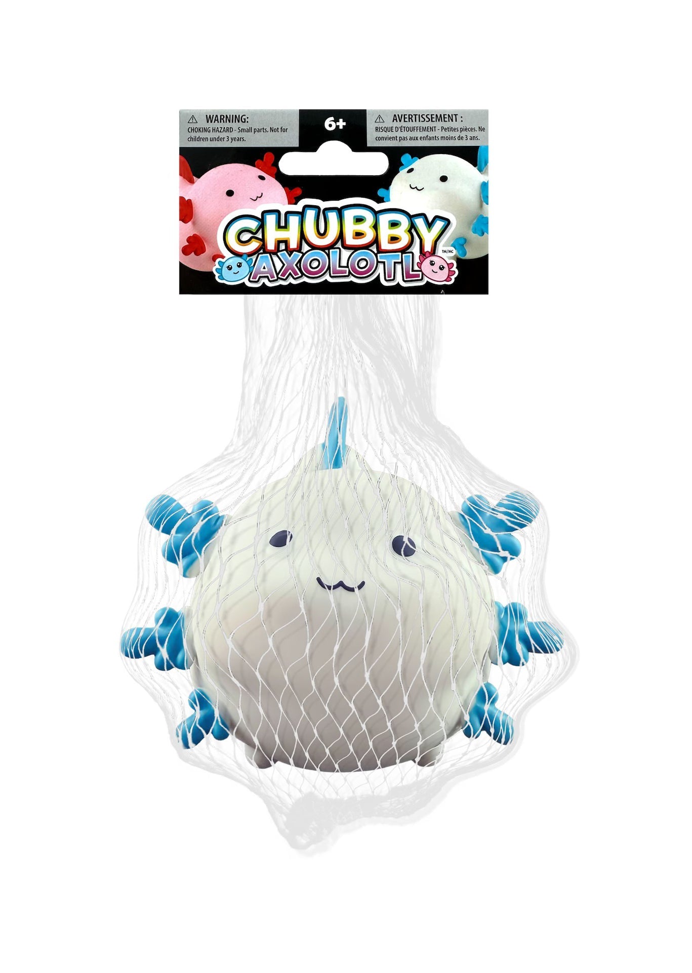 Incredible Chubby Axolotl Squishy Sensory Stress Toy