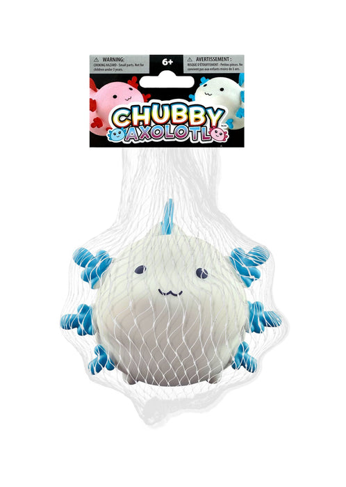Incredible Chubby Axolotl Squishy Sensory Stress Toy