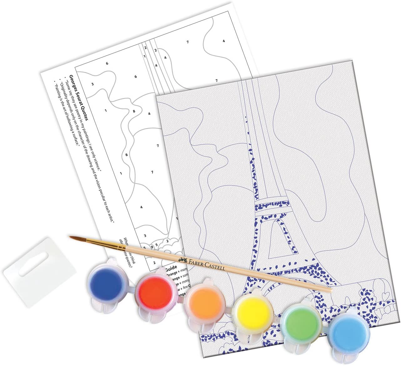 Paint by Num Eiffel Tower