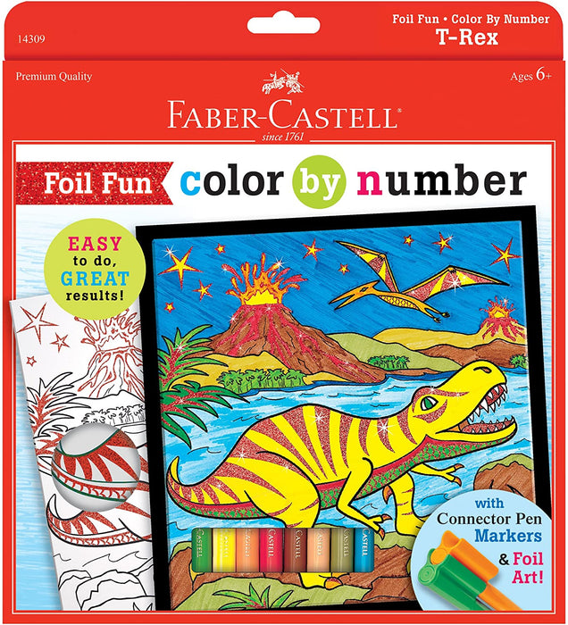 Color by Number Dino