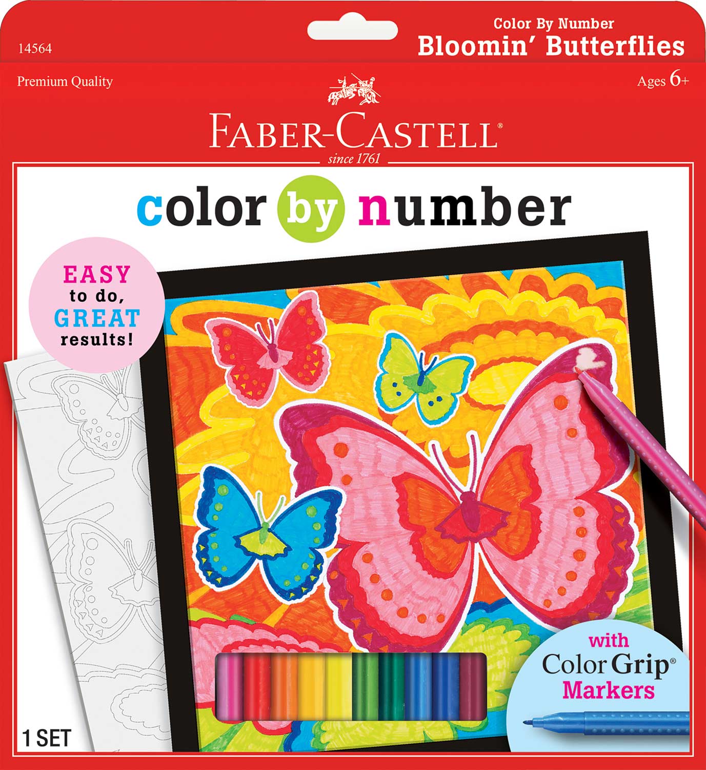 Color by Number Bloomin B