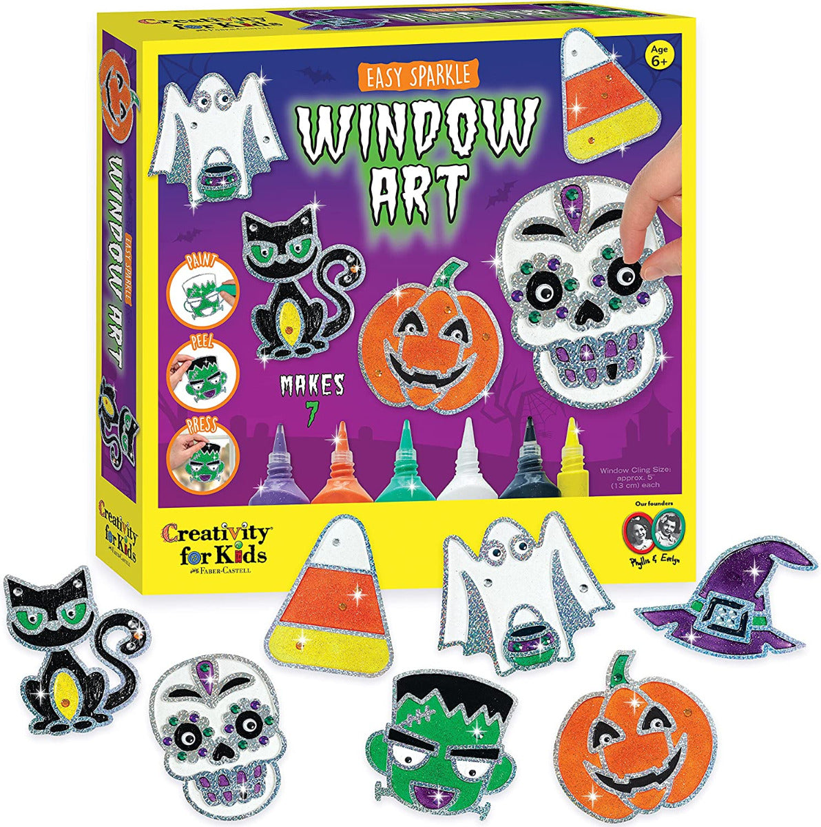 Halloween Window Art