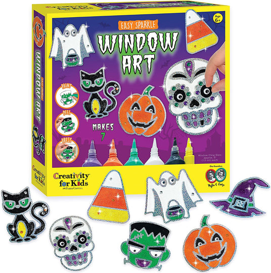 Halloween Window Art