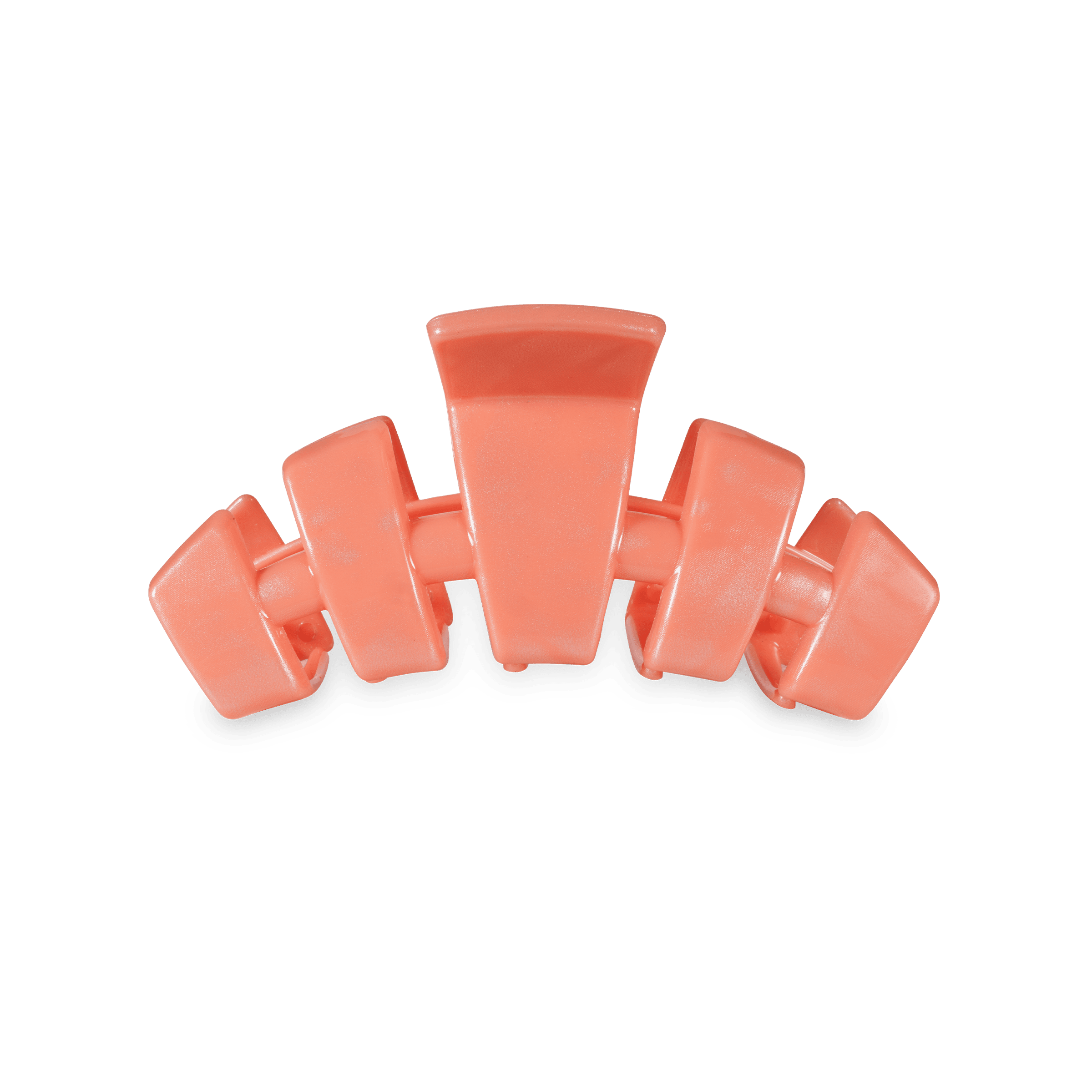 TELETIES Classic Dreamsicle Small Claw Clip Orange