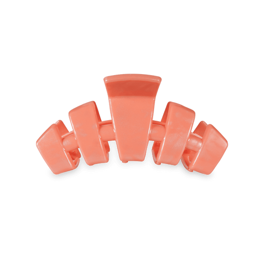 TELETIES Classic Dreamsicle Small Claw Clip Orange