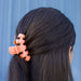 TELETIES Classic Dreamsicle Small Claw Clip Orange