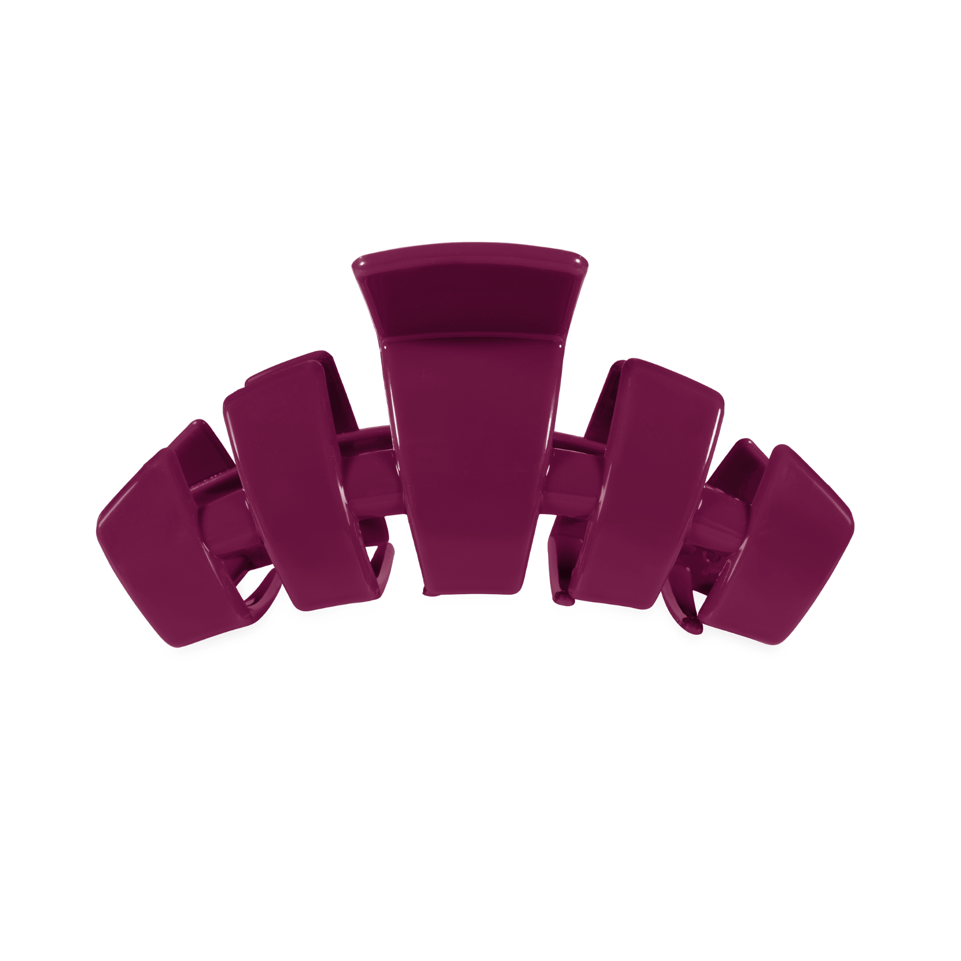 TELETIES Classic Mulberry Medium Claw Clip