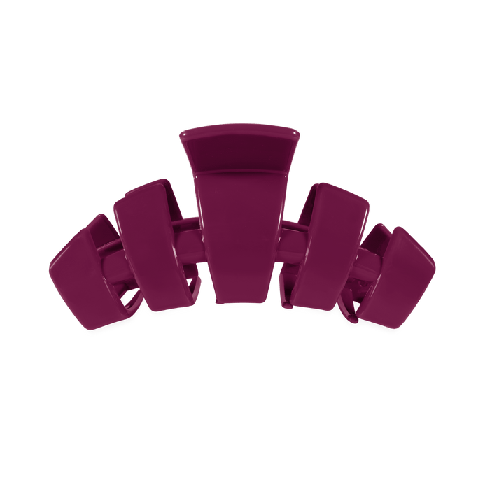 TELETIES Classic Mulberry Medium Claw Clip
