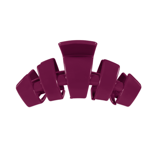 TELETIES Classic Mulberry Medium Claw Clip