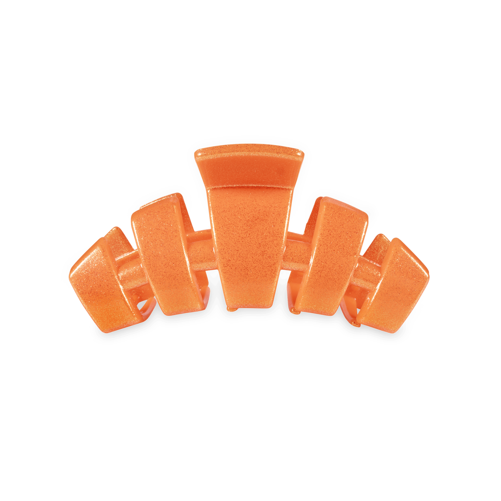 TELETIES Classic Showbiz Small Claw Clip Orange