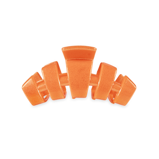 TELETIES Classic Showbiz Small Claw Clip Orange