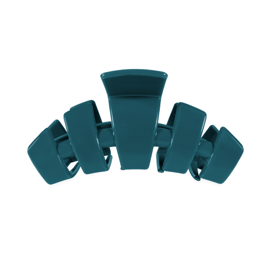 TELETIES Teal With It Medium Claw Clip