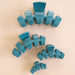 TELETIES Teal With It Medium Claw Clip