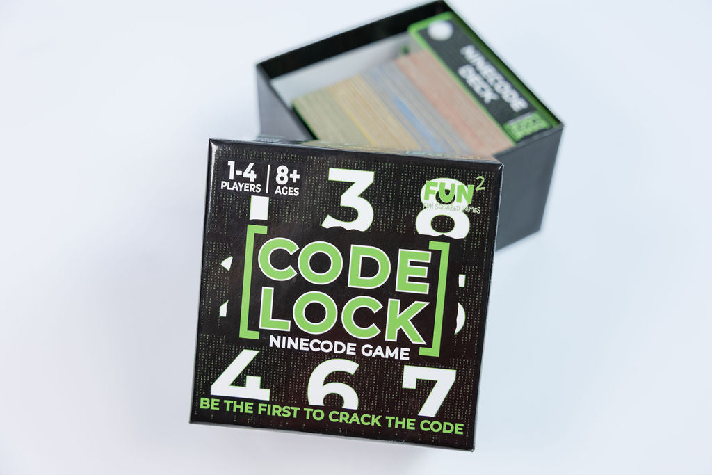 Fun Squared Games Code Lock Fast-Paced Deduction Strategy Board Game