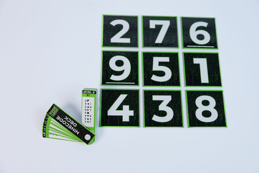 Fun Squared Games Code Lock Fast-Paced Deduction Strategy Board Game