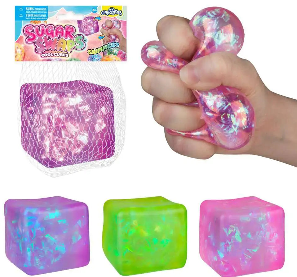 Cool Cube Sugar Swaps 2-Inch Squeeze Toy