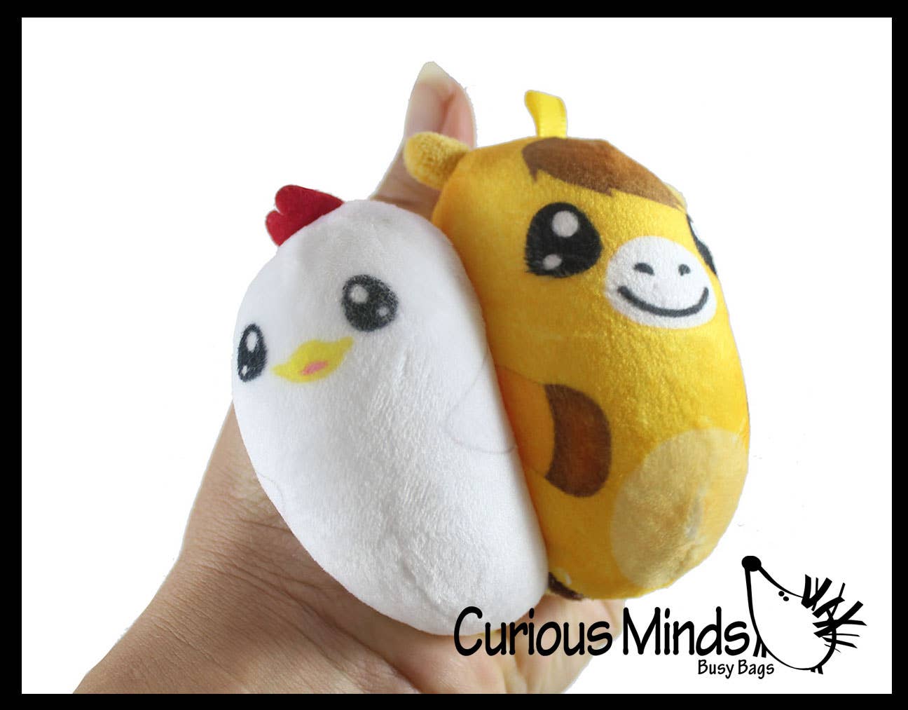 Single Plush Farm Animal Sugar Ball