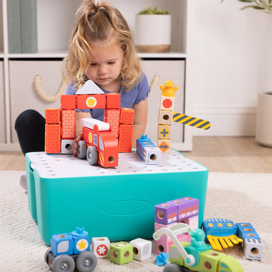 Melissa & Doug Blockables Rescue City Play Set