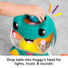 Fisher-Price Light-Up & Roll Frog Musical Ball Drop Toy