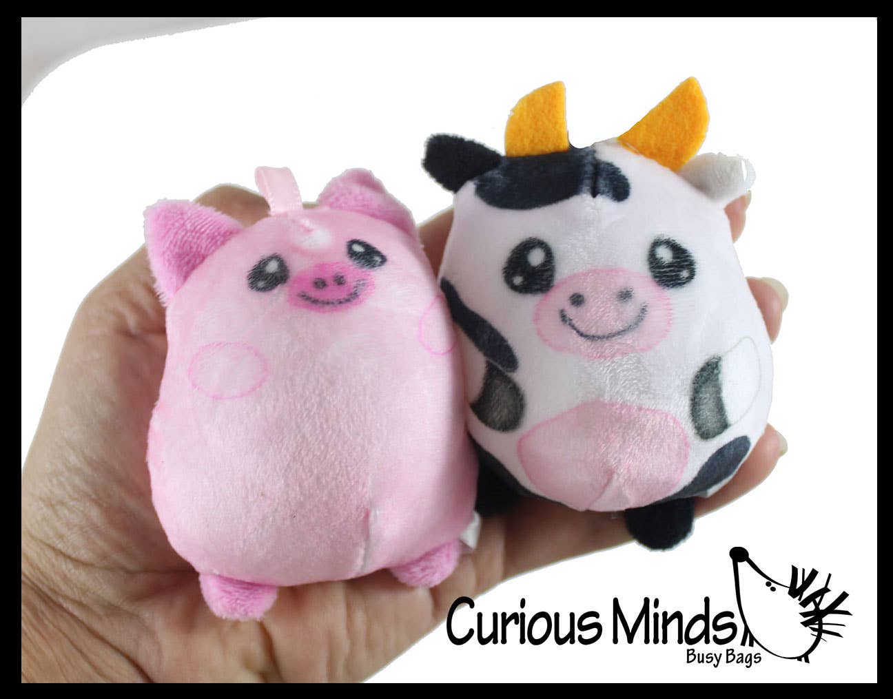 Single Plush Farm Animal Sugar Ball
