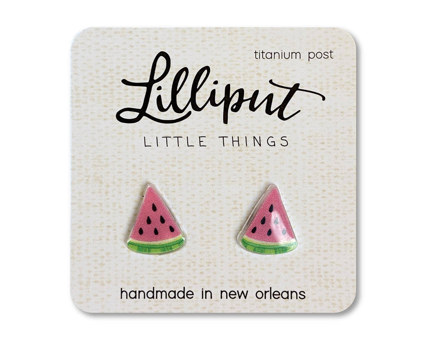 Watermelon Fruit Earrings // Summer Earrings