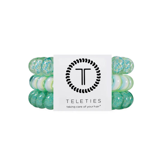 Teleties Large Hair Tie Coil 3-Pack By The Sea Shore