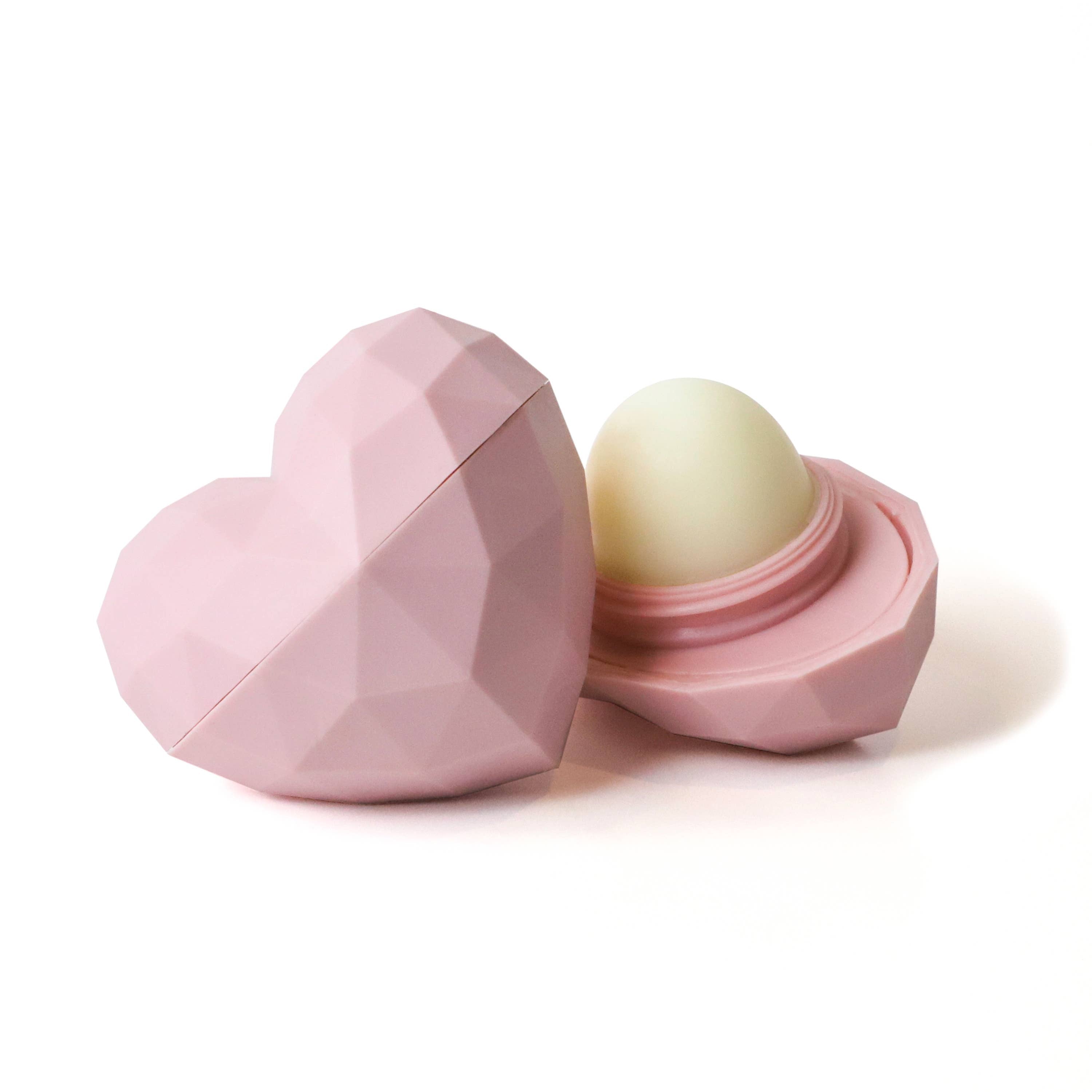REBELS Pink Heart Lip Balm 100% Natural