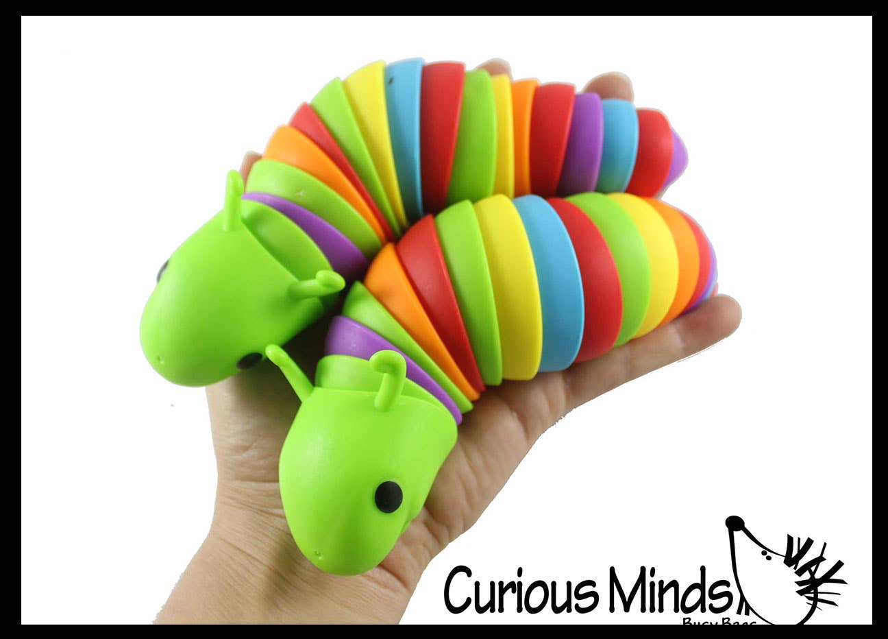Single Fidget Caterpillar -Large Articulated Jointed Moving Slug