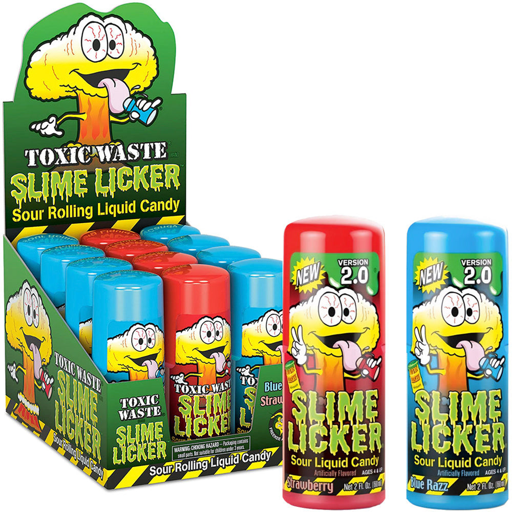 Toxic Waste Slime Licker 2.0 Strawberry / Blue Razz — Learning