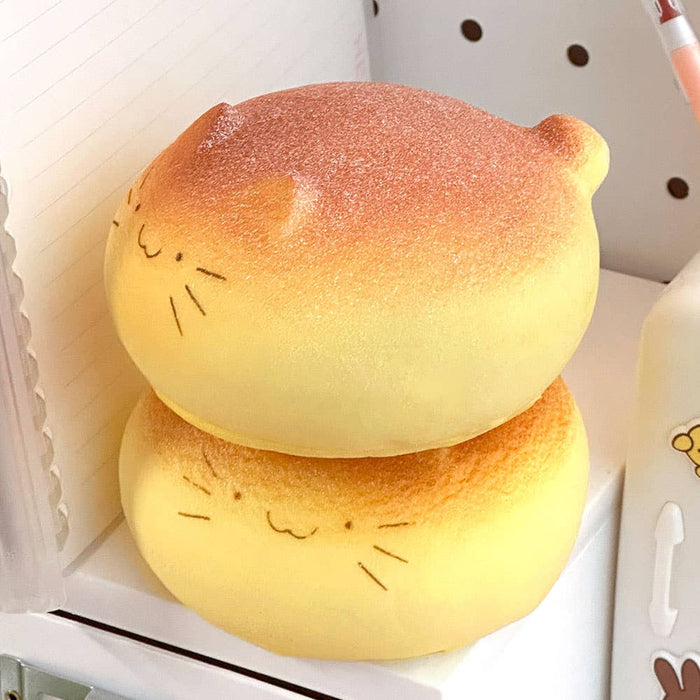 Cat Bread Squishy – Soft & Slow-Rebound Stress Toy
