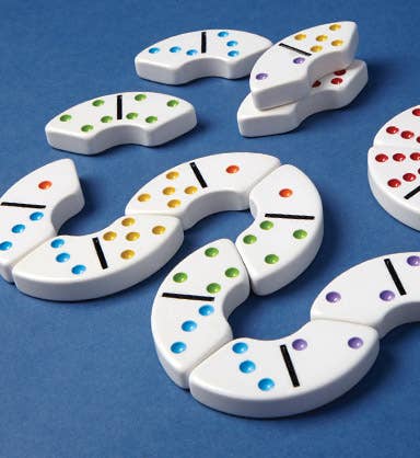 Bendomino:Dominoes with a twist!