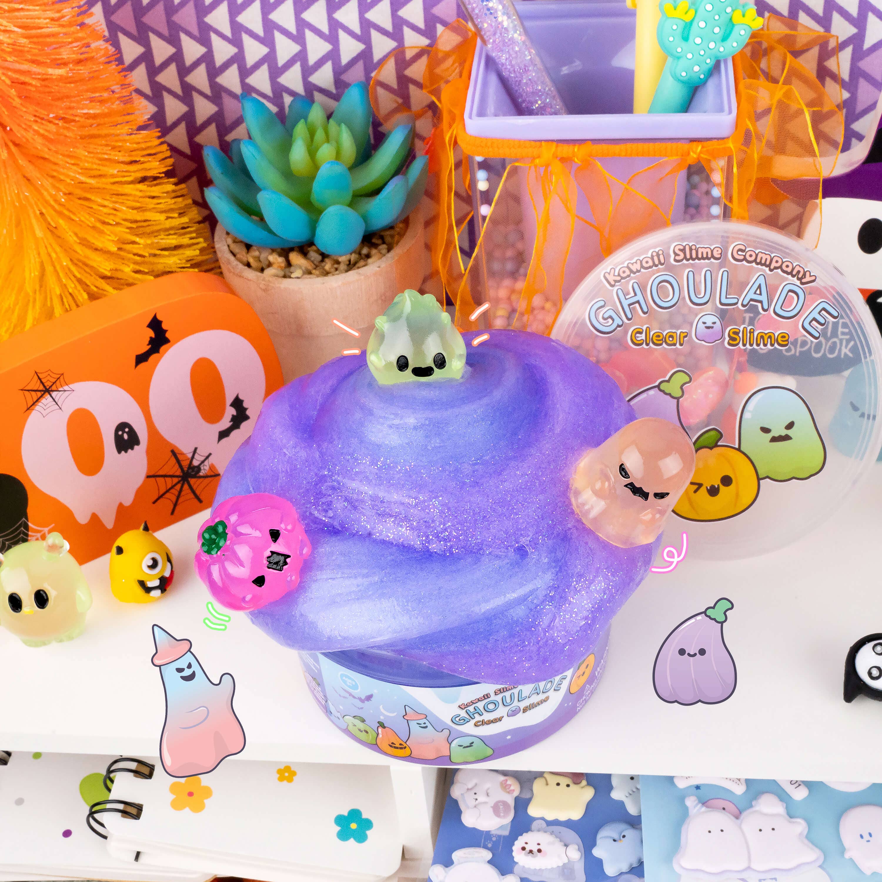 Ghoulade Clear Signature Dome™ Slime
