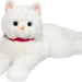 Douglas Alba White Cat Deluxe Laying Plush Toy