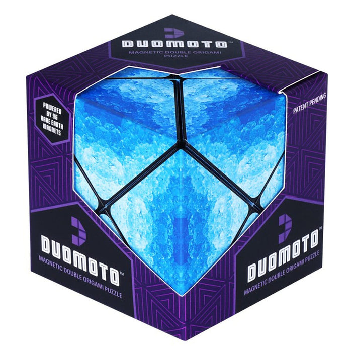 Fun in Motion Toys Duomoto Magnetic Puzzle Cube SubZero