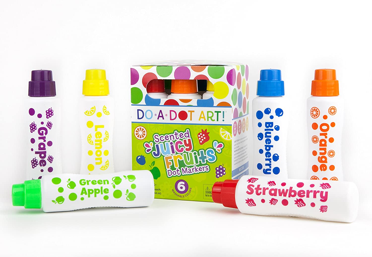 Dot Markers 6 Pack Juicy Fruit